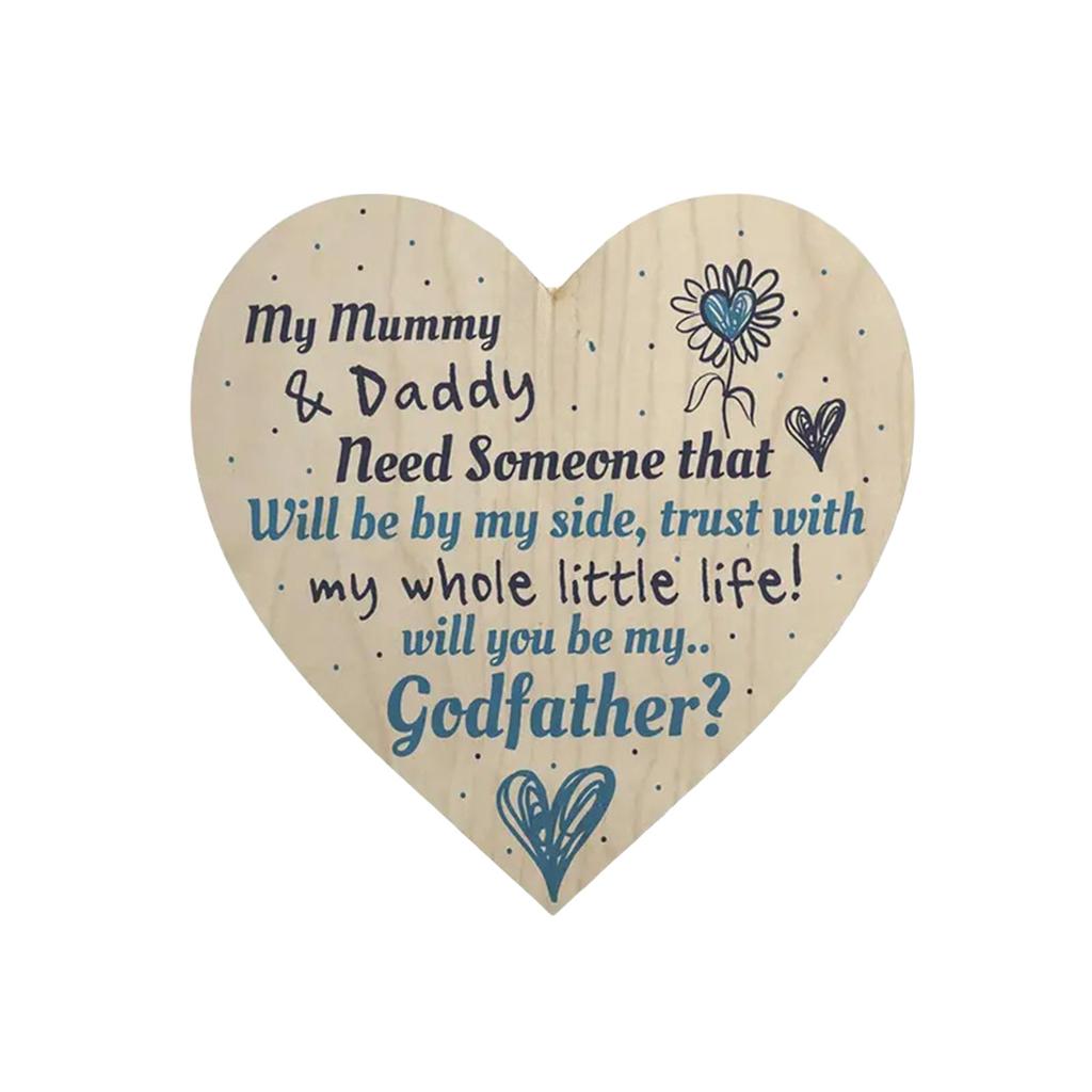 Деревянная подвесная табличка в форме сердца ко Дню матери, подарок для мамы, праздничный кулон для украшения вечеринки