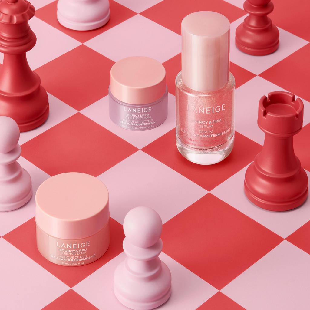 Laneige Bouncy Mini Kit Праздничный Лимитированный Набор Подарочный Набор Рождественский Подарок Подарок 2025