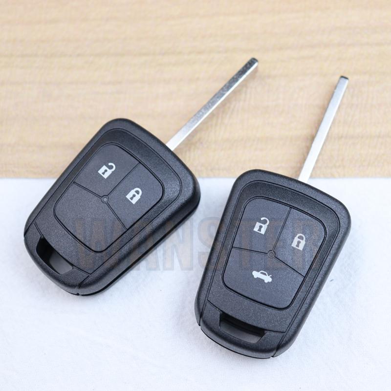 Чехол-корпус для брелока автомобиля Для Chevrolet Aveo Cruze Malibu Для Opel Astra J 4 IV Insignia Zafira C Mokka Vauxhall
