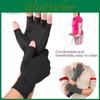 Arthritis 1 Pair Puntos Unisex Pain Relief Recovery Half Finger Compression Gloves