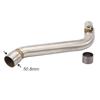 Для Suzuki DR 650 1996 1997 1998 1999 2000 по 2020 DR650 SE DR650SE Мотоцикл Выхлопная труба средней секции
