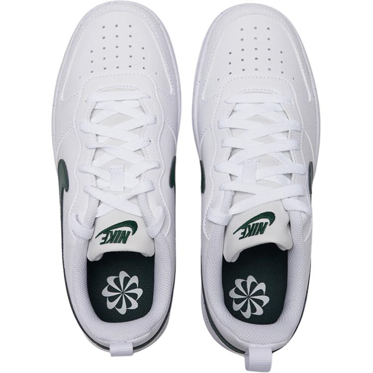 Nike Court Borough Low Recraft GS Белые Еловые Детские Кроссовки DV5456-133