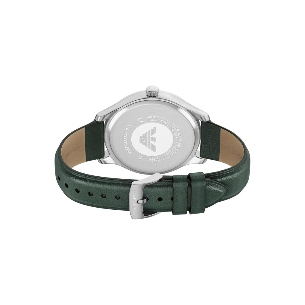 Мужские аналоговые кожаные часы Emporio Armani AR11749