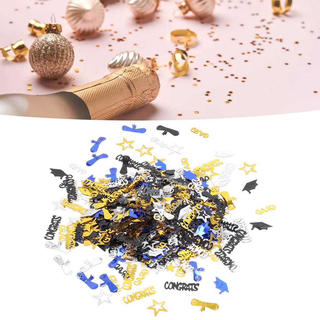 Graduation Table Confetti High Gloss Good Decoration 100g Party Decorations for School Party Gift Wrapping