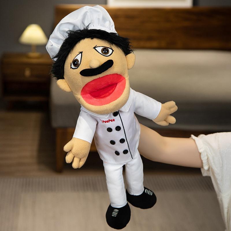 Чревовещание Джеффа Исполняет Кукла Большая Ручная Кукла Кукла Фиби Ручная Кукла Игрушка Ручная Кукла Джеффа