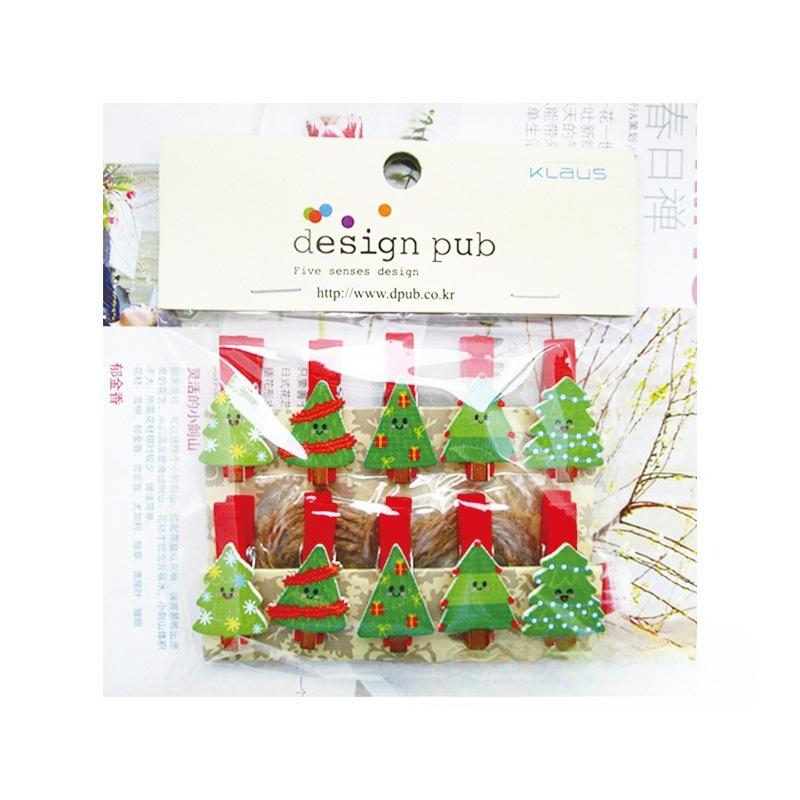 Рождественские подарки Деревья Флористика Цветочный магазин Открытки Подарки для студентов Подвесные фотографии Маленькие прищепки