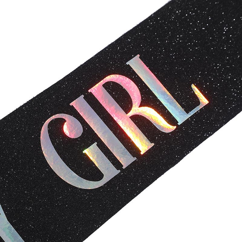 Пояс для именинницы, пояс для дня рождения для женщин, блестящий пояс с разноцветной фольгой, сувениры для вечеринок на 16-летие, 18, 21, 30 или любую вечеринку в честь Дня Рождения