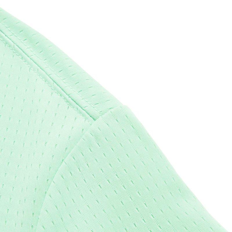 Li-Ning Удобная Повседневная Дышащая Простая Футболка с Коротким Рукавом Женские Топы Крутой Зеленый ATSU570-4