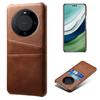 Smartphone Cover For Huawei Mate 60 Pro Dual Card Slots PU Leather PC Phone Case Shell