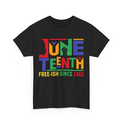Футболка Juneteenth Free Ish Since 1865, Футболка для празднования 19 июня Свобода