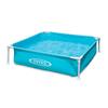 INTEX Mini Frame Pool, Blue, 122 X 122 X 30 Cm, 57173 [Official Japanese Product]
