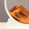 12-дюймовые 3D песочные часы с зыбучим песком, глубоководный песчаный пейзаж, художественная картина, круглая стеклянная поделка, текучая песчаная картина, гостиная, домашний декор