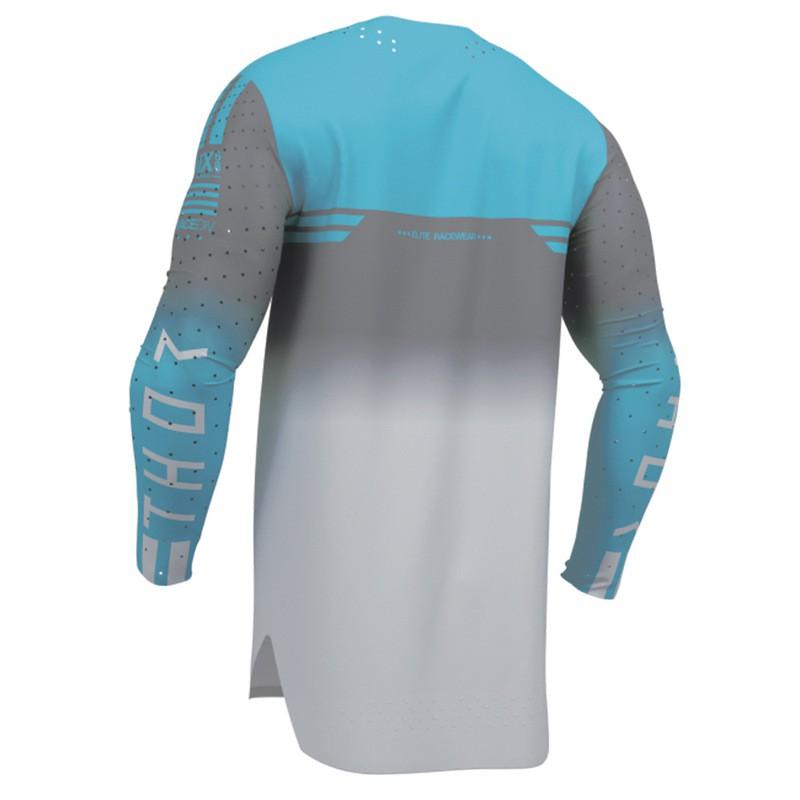 Mens Quick-Dry Cycling Jersey Long Sleeve Mountain Bike Off-Road MTB Trail Riding Shirt