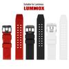Luminox 23 мм Мужской силиконовый ремешок для часов для занятий спортом на открытом воздухе