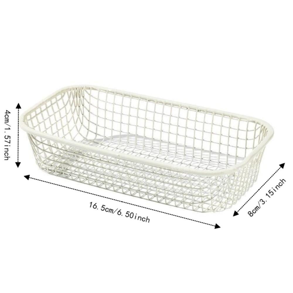 Hollow Out Desktop Storage Basket Large Capacity Stationery Holder Desk Case Storage Box  Home