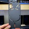 YTF-carbon Настоящий углеродный чехол для Nothing phone1 чехол Ультратонкий противоударный арамидный чехол Деловой жесткий чехол Nothing phone 1