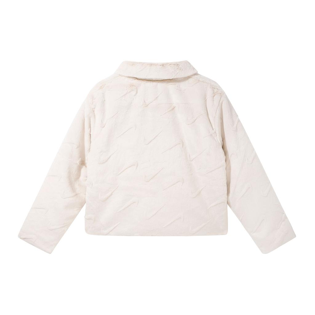 Nike Спортивная одежда Essential Outdoor Повседневная Спортивная Куртка Поло Женские Куртки Светло-красно-Деревянно-коричневый Черный FV8020104