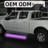 Боковой порог-подножка для Great Wall Wingle 7 SUV с фиолетовой светодиодной подсветкой, полностью из алюминиевого сплава