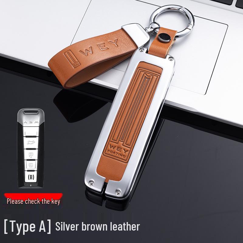 Чехол для ключа Great Wall Wey VV7/VV6/VV5/Mocha/Macchiato/Tank 300 – Стильный чехол для пульта для моделей 2021 года