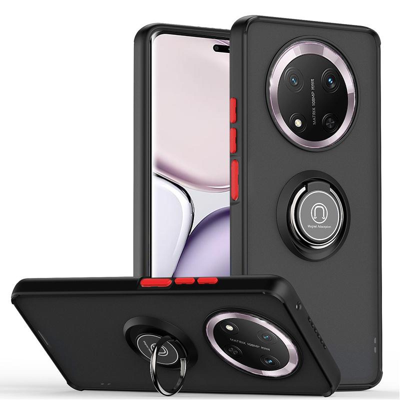 Чехол Armor Matte для Honor X9C X9B X9A X7B X8B X7A Чехлы для телефонов с магнитным кольцом для Honor Magic 6 5 Lite Pro 200 90 Lite 70 Чехол
