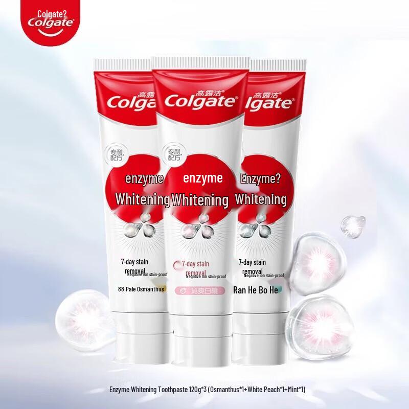 Colgate Отбеливающая зубная паста с ферментами