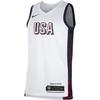 Olympic Series Knit Moisture-Wicking Breathable Basketball Jersey Men Tops White Sport-Red Obsidian FV5517100