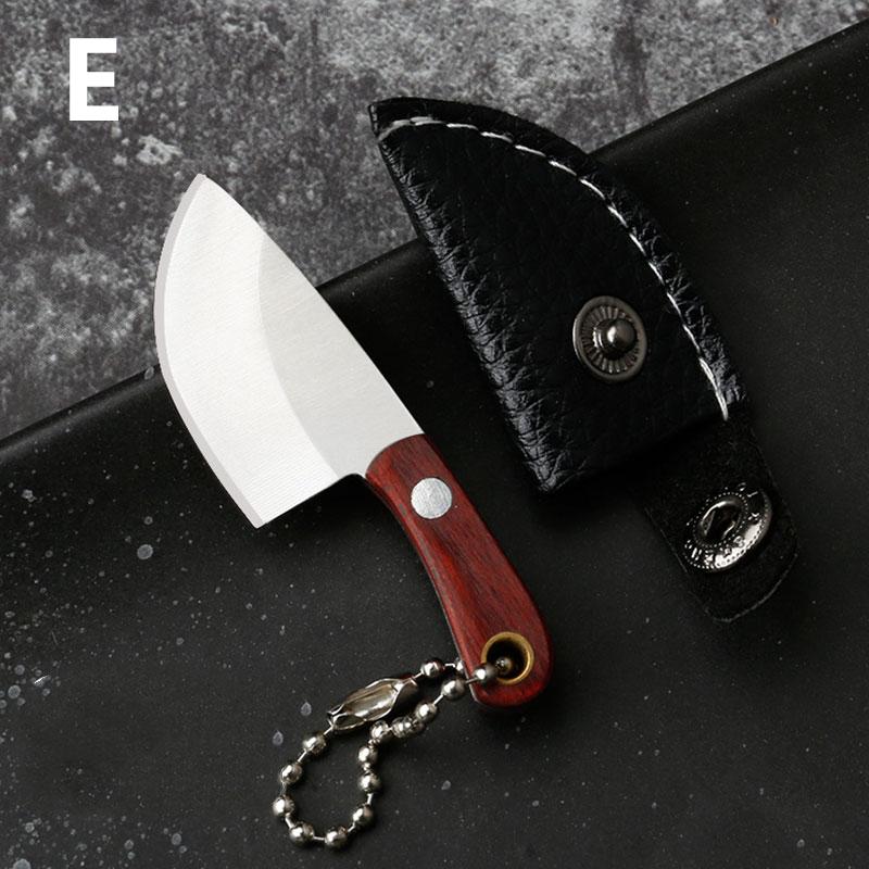 Новое поступление, нож, кухонный нож, 1 шт., карманный чехол, брелок для ключей, мини-брелок для ключей с