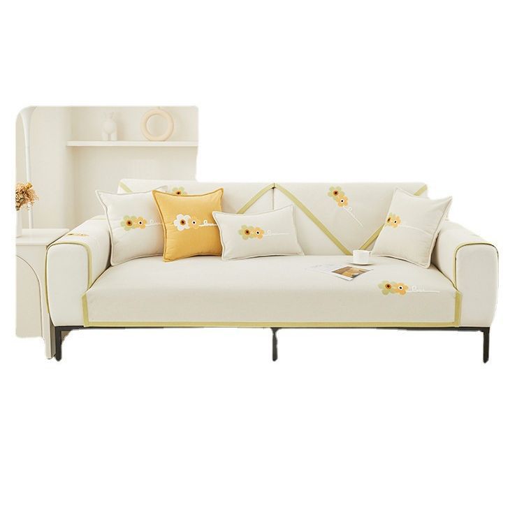 Chenille Sofa Cushion Four Seasons Universal Latest Contemporary Simple Winter Antislip Seat Cover Cover Cloth Thickened