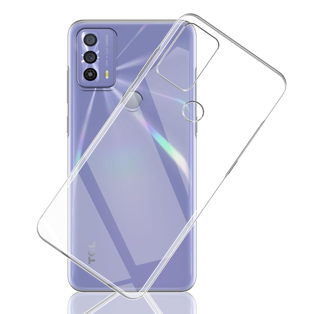 For TCL 20B Case 6.52 Inch 6159K Ultra Thin Silicone Soft TPU Clear Back Case Cover For TCL20B Coque For TCL 20 B 20B Funda