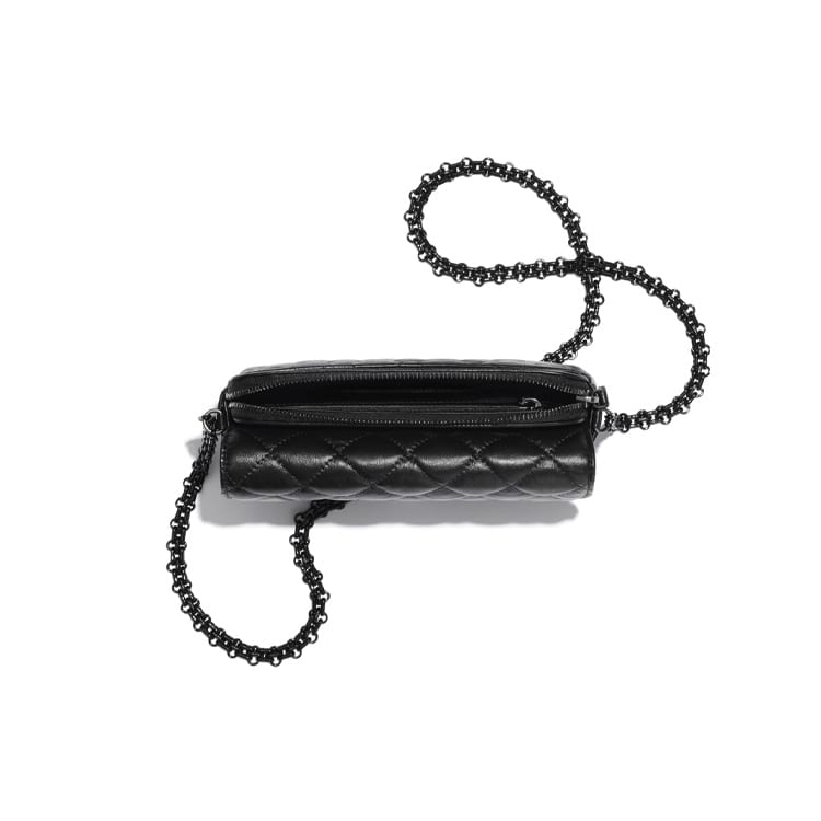 CHANEL 2.55 Calfskin Chain Shoulder Bag, Crossbody Bag Women's Black AP2215-Y83608-94305