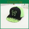 Minecraft Pattern Kids Baseball Cap With Sunshade Wide Brim For Summer Sun Protection
