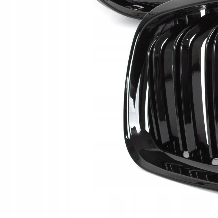 Nerki Grill Atrapa Czarny Połysk Do Bmw E90 E91Lifting 2008-2013