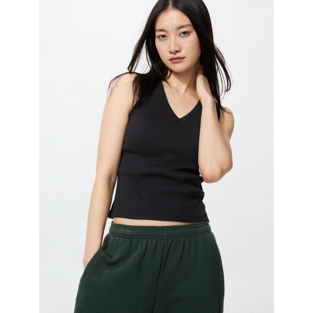 Uniqlo Японский топ-бра с V-образным вырезом