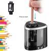 Electric Pencil Sharpener Kids Electric Battery Operated Pencil Sharpener Automated Cordless Sharpener For School Home Office
