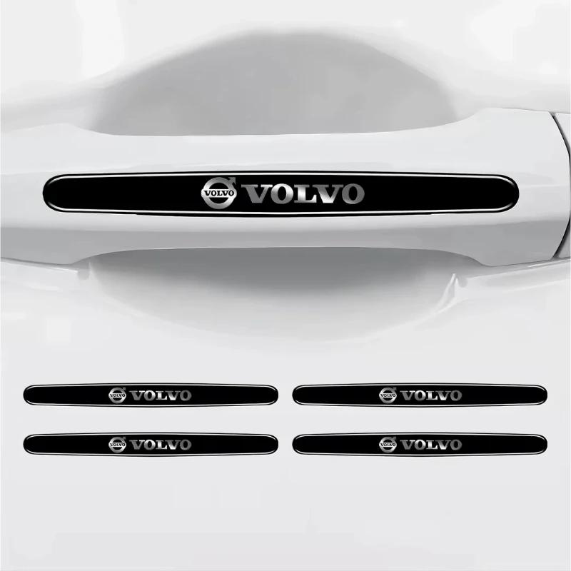 8pcs/car door handle bowl anti-scratch protective stickers Volvo XC60 XC90 S60 S80 S60L V40 V60 AWD V90 V70 XC40 car accessories