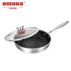 Oumeida 316 Stainless Steel Non-Stick Fry Pan & Wok