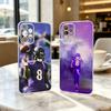 Lamar Jackson American Football 8  Phone Case For Samsung S25,S24,S21,S22,S23,S30,Ultra,S20,Plus,Fe Transparent Cover