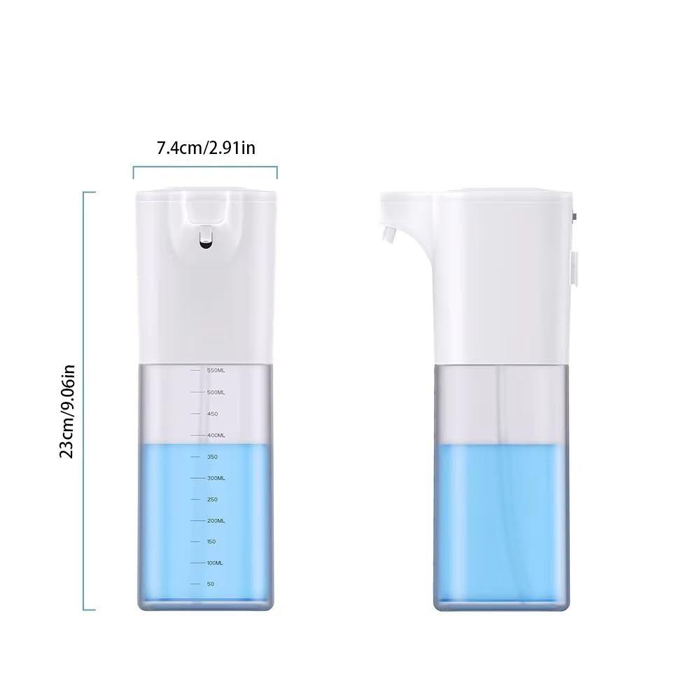 Инфракрасный датчик Автоматический дозатор мыла 550 мл Вместимость Бесконтактный дизайн Умный дозатор пены Дозатор пены USB-зарядка