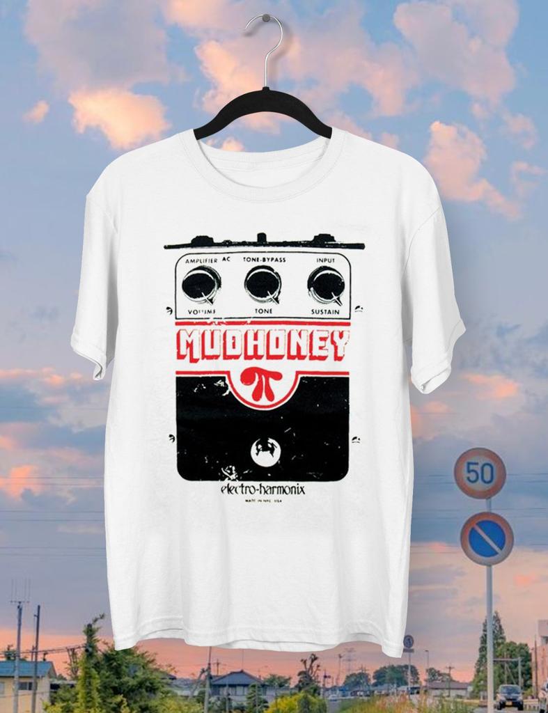 Retro Mudhoney Band Short Sleeve Gift For fan All Size Funny Shirt