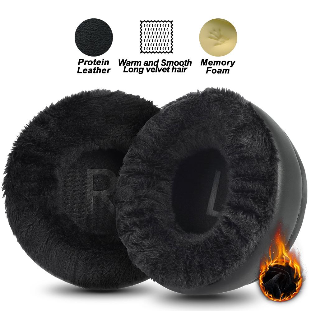 Earphone Pads for FiiO HS-FT1A/B/C FT1 Pro JT7 Replacement Earpads Mesh Cloth Memory Covers Sponge Soft Protein