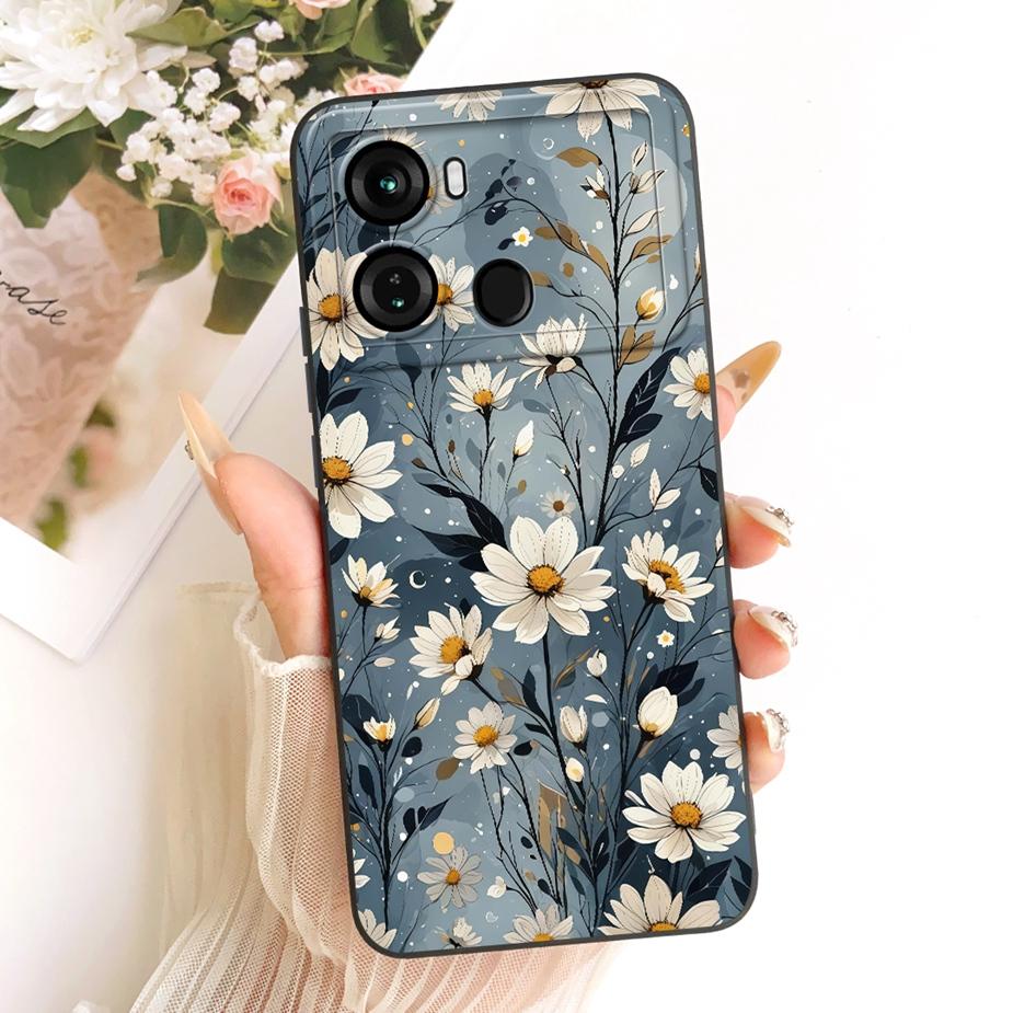 Чехол для Itel P40 Plus P683L Роскошный Чехол с Конфетным Покрасом Мягкий ТПУ Матовый Чехол для Телефона Для Itel P40 P 40 ItelP40 P40+ Задняя Крышка Сумки