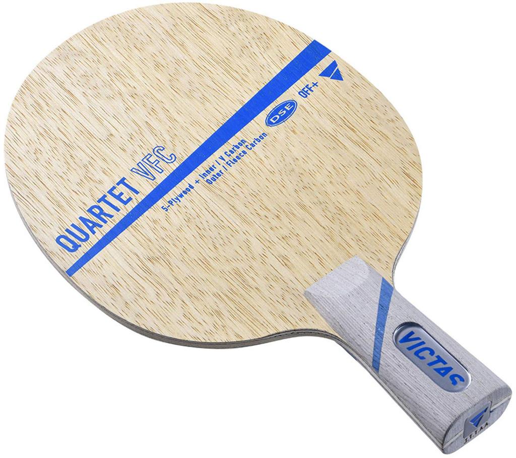 VICTAS Table Tennis Racket Quartet VFC Penholder with Special 028403 (Chinese Style) Offensive, Material,