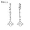 Lindon Zircon Copper Alloy Earrings Drop Earrings For Women Wedding Party Gifts