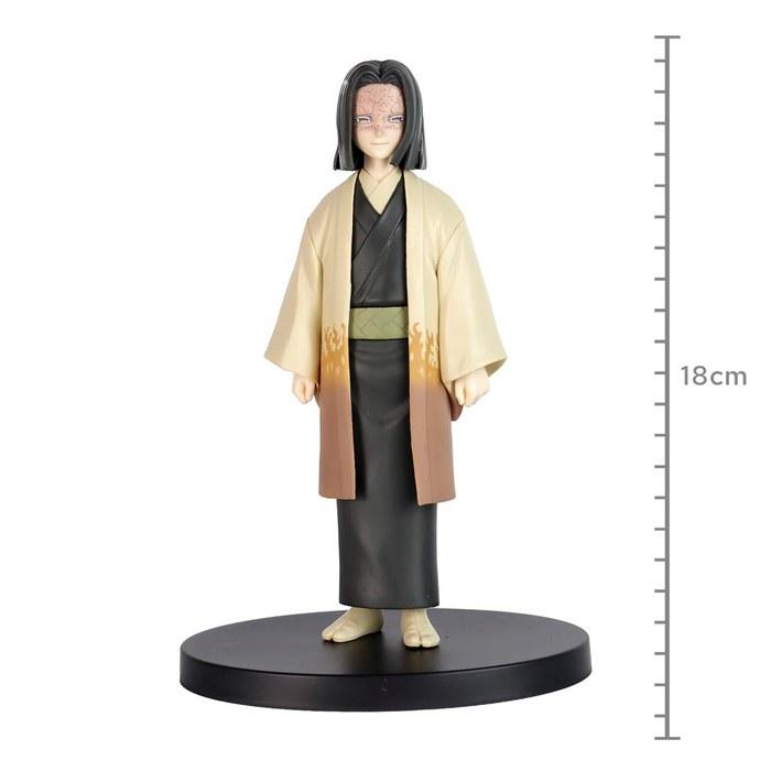 Banpresto Demon Slayer Figure Kizuna Sousou 36th Form Urokodaki Sakonji Red, Blue