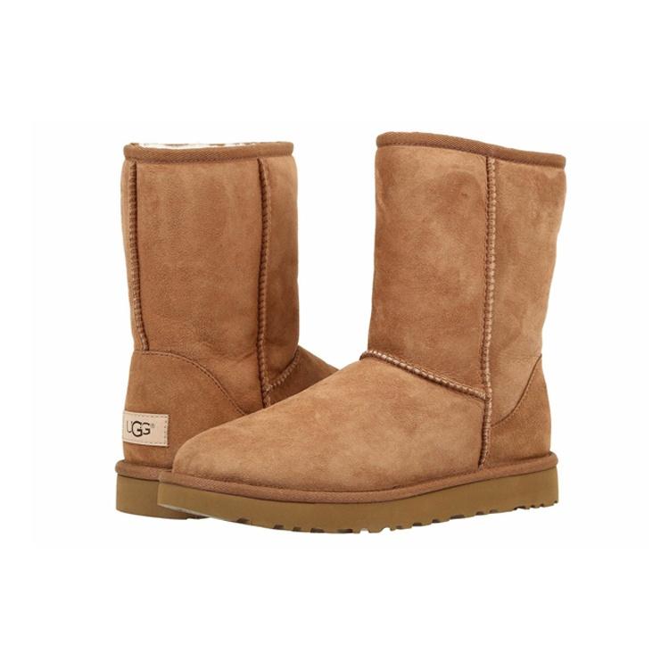 (WMNS) UGG Classic Short II 'Chestnut' Женские 1016223-CHE