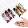 3PCS/Box Fishing Wobbler Lifelike 7 Segment Swimbait Crankbait Hard Bait Slow 10cm/15g Artificial Lures Fishing Tackle