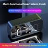 Smart Bluetooth Speaker Electronic Multi-function Clock Student Wake Up Alarm Clock Artifact Wireless Small Speaker High Sound Quality