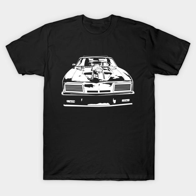 Asian Size Men Print T-shirt V8 Interceptor No-Cut Heat Transfer Print Cotton Tshirt