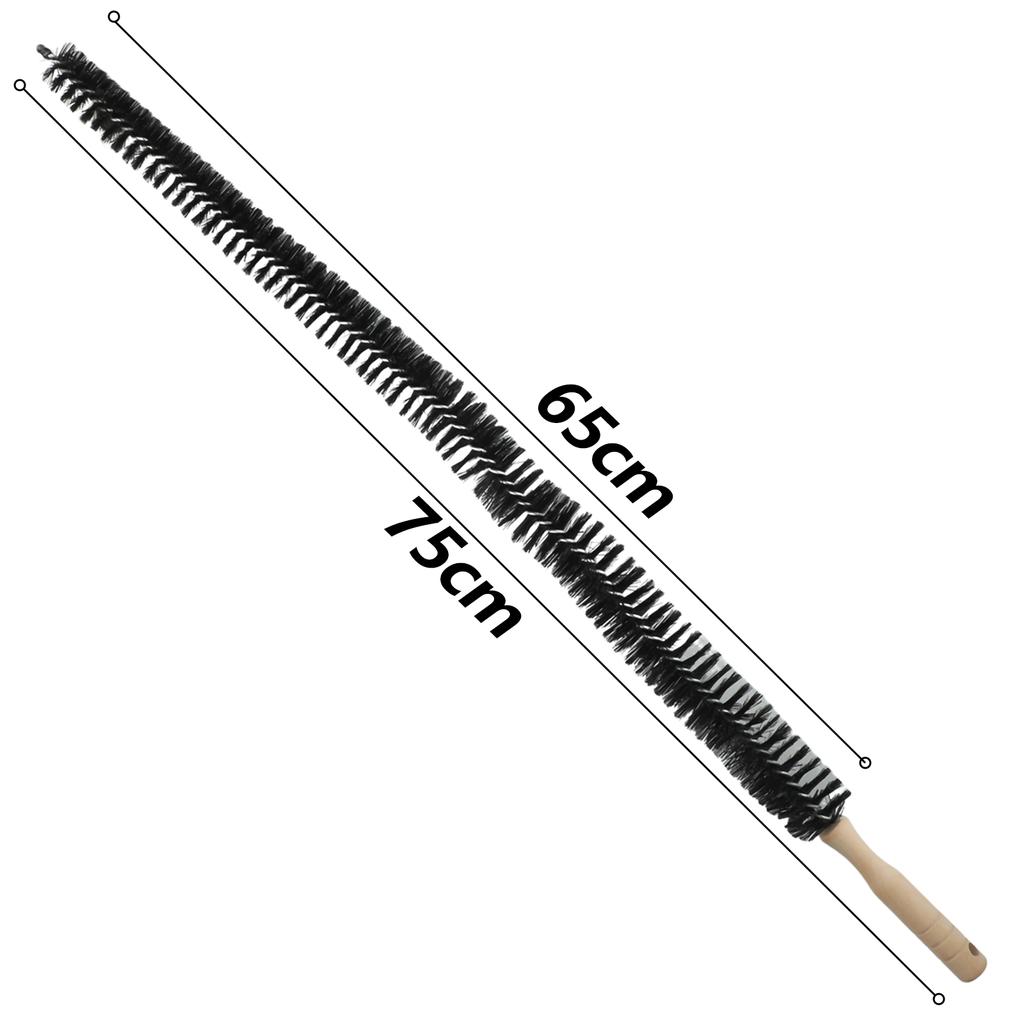 70Cm/75Cm Radiator Cleaner Brush Multi-Purpose Bendable Long Thin Cleaner Duster Washing Machine Cleaning Tool Dryer Duct Brush