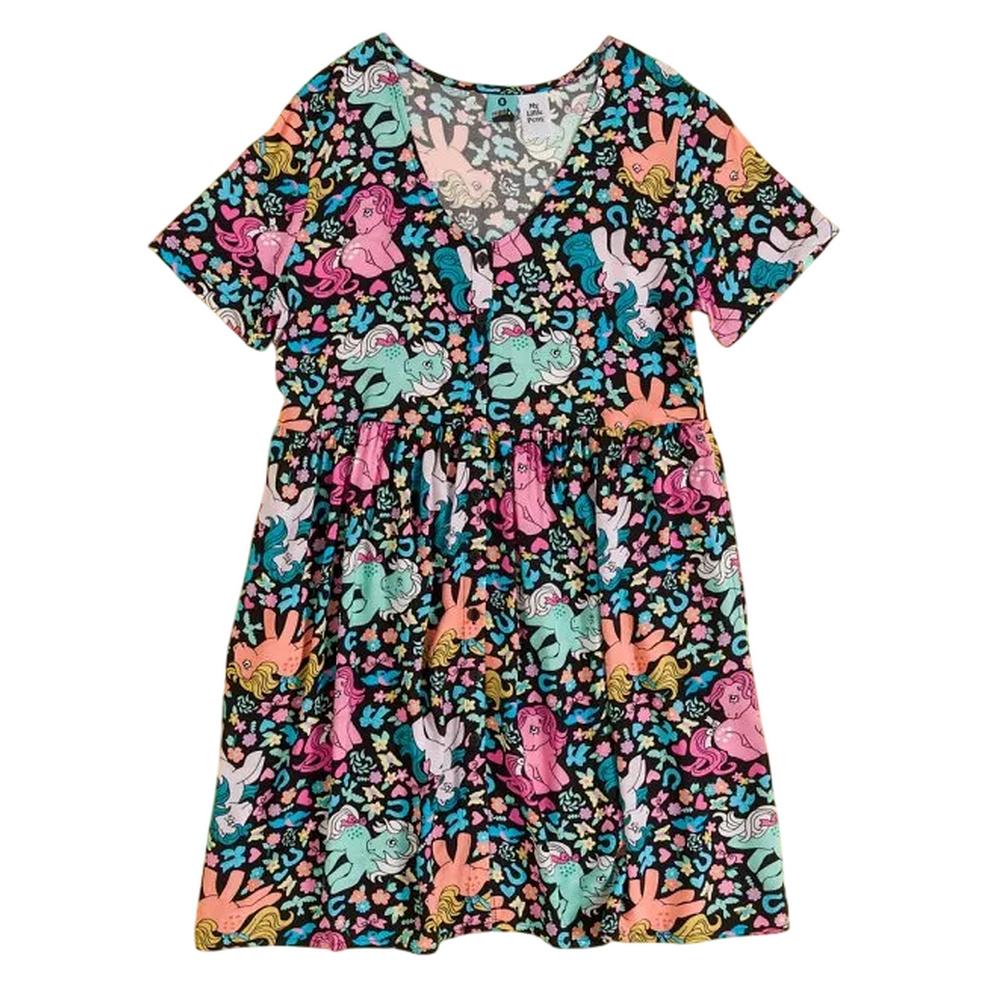 my little pony Женское/Девичье Милое Мини-платье